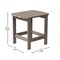 Flash Furniture Monterey 3-Pc Adirondack Set w/2 Adjustable HDPE Loungers w/Cup Holders and 2-Tier Side Table, Brwn LE-HMP-2017-2-T1517H-BR-GG - alternate 6